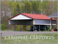 2-Car Metal Carport