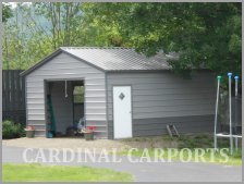 Lawn Equipment Storage Garage