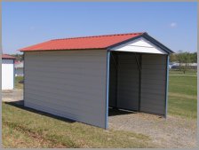 Single Carport Enclosed