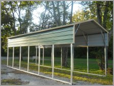 Single Carport RV Carport